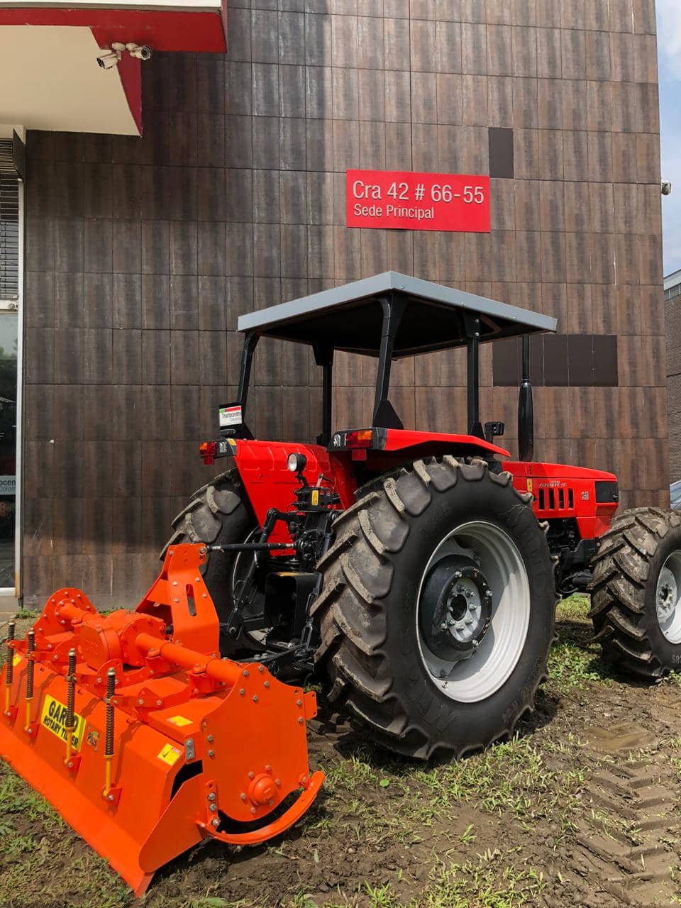 Rotovator 2 mt ancho para tractor desde 95 HP