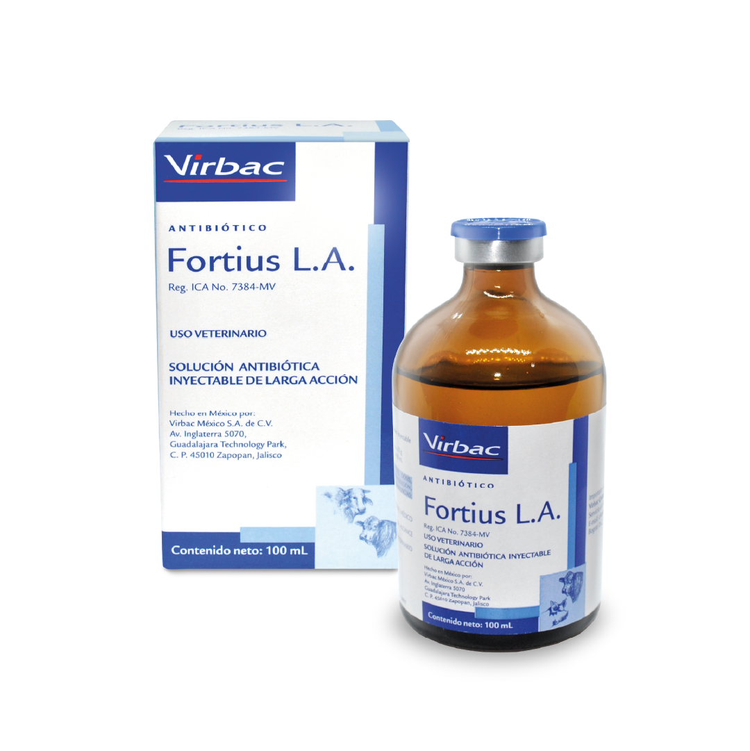 Antibiótico Fortius L.A. x 100 Ml