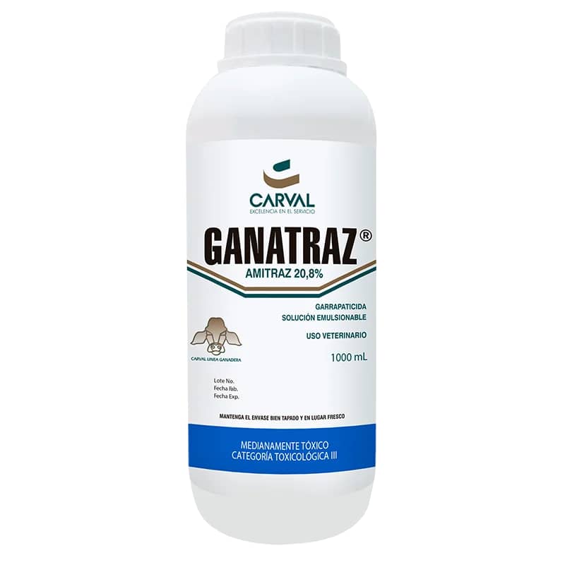 Ganatraz Carval – Presentación 1 Litro para Uso Veterinario