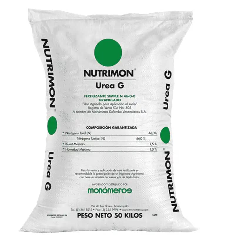Urea-G 46-0-0 Fertilizante Simple x50 Kg