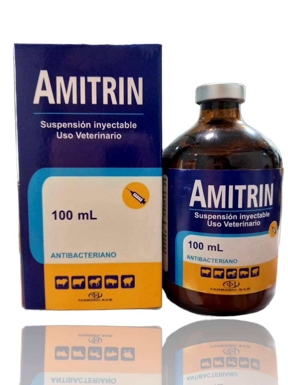 Antibiótico Amitrin FCO X 100 ML