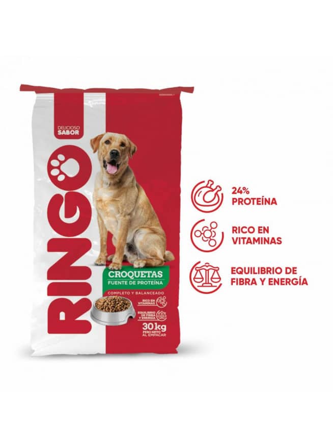 Alimento para Caninos Croquetas x 30 kg - Ringo