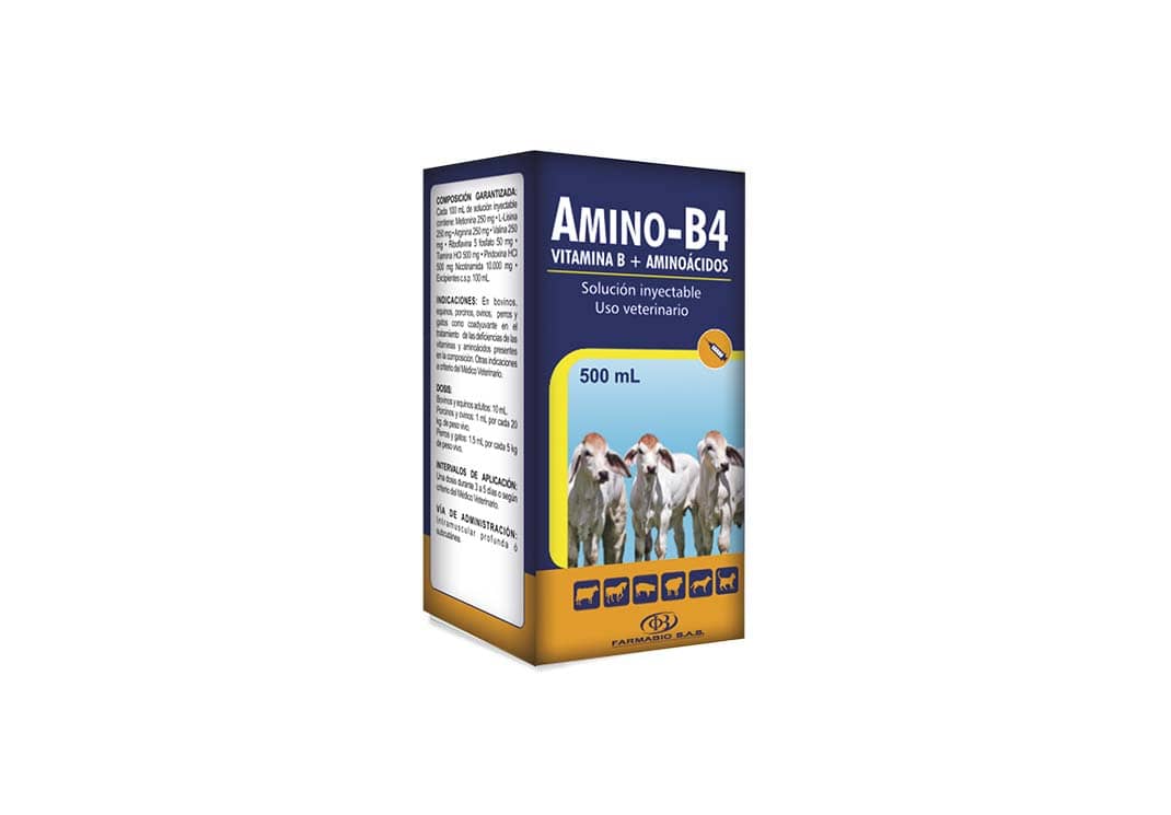 Vitamina Amino B4 X 500ML