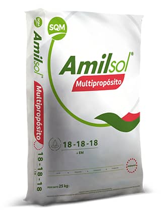 Fertilizante Amilsol 18-18-18+EM x 25 Kg