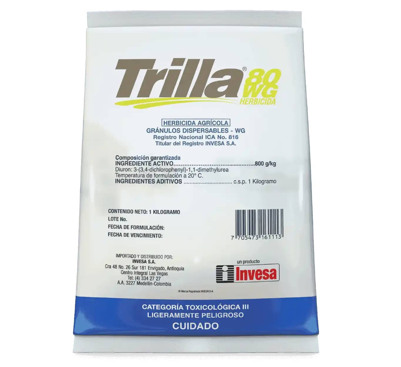 Herbicida Trilla 80 WG x 1 Kg