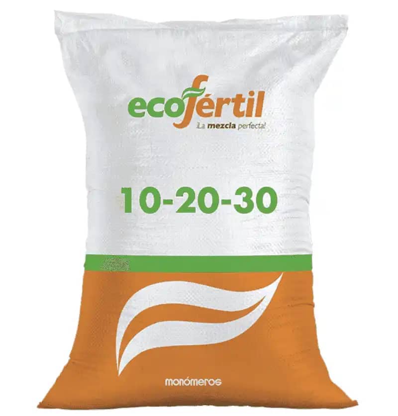 Fertilizante ecofertil 10-20-30 x 50 kg