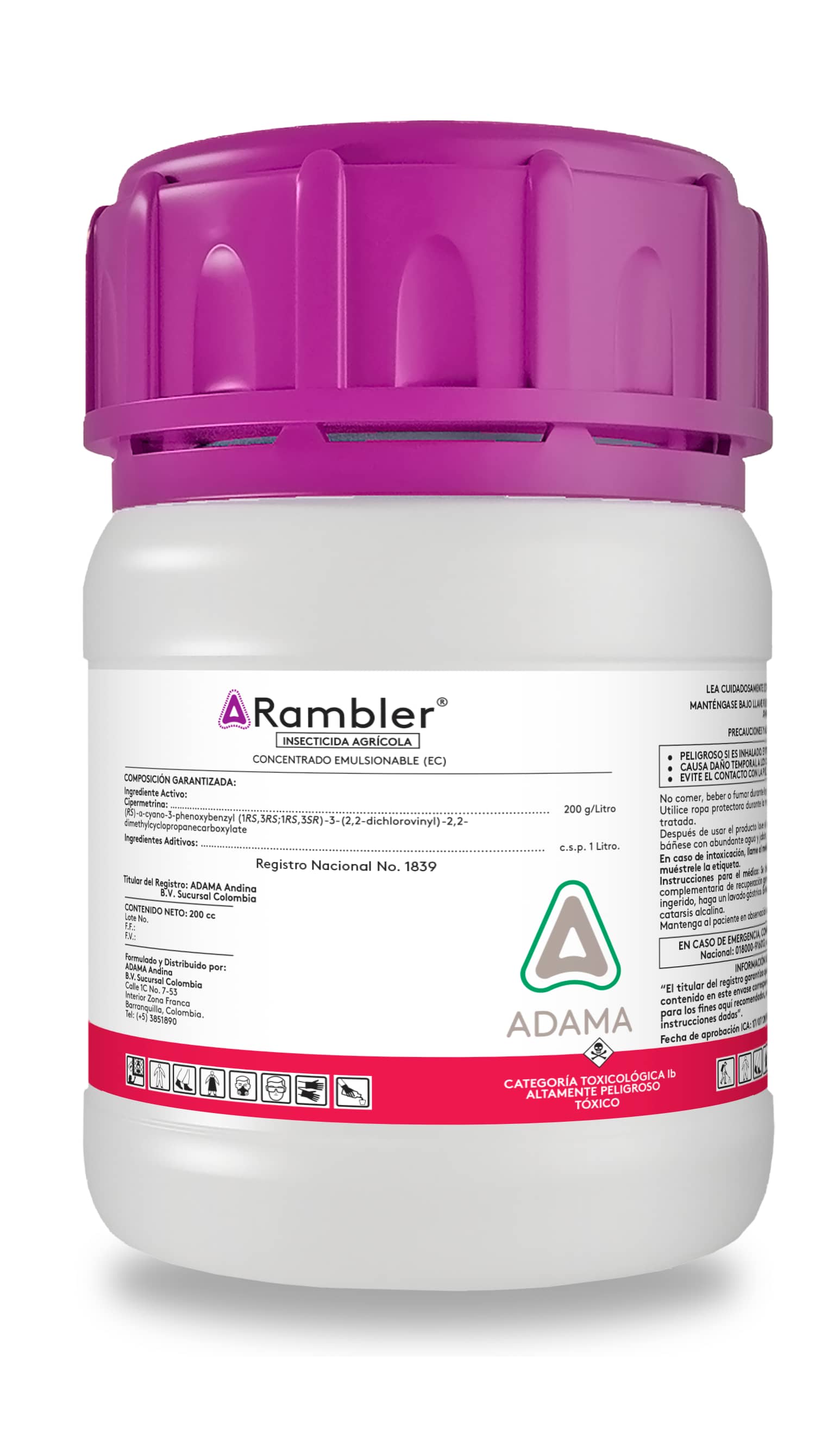 Insecticida Rambler® x 200 cc - Adama