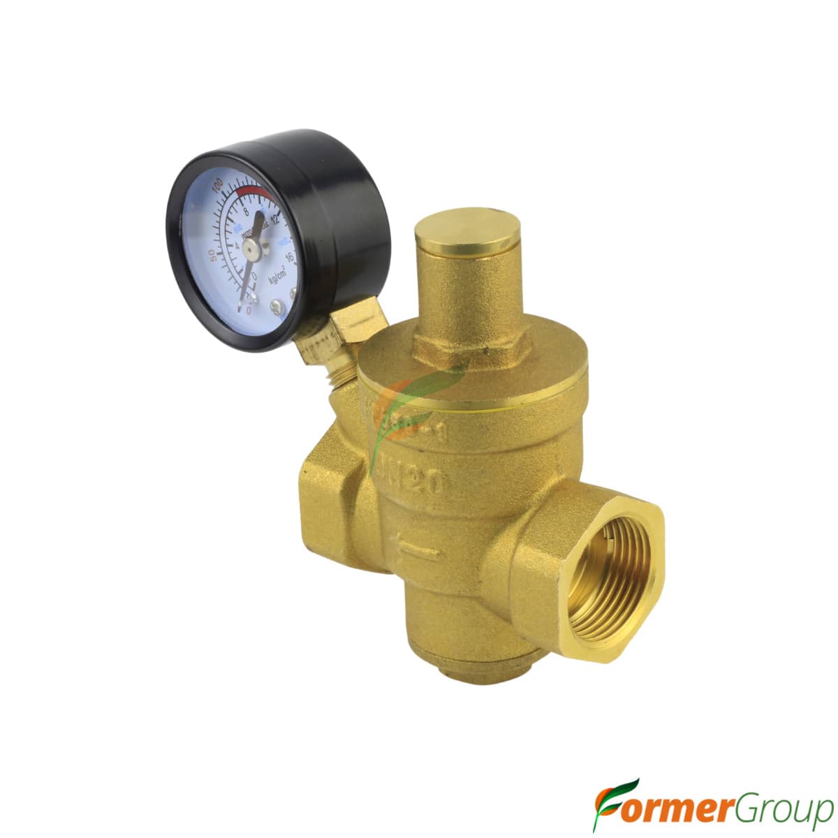Regulador Reductor De Presion De Agua Ajustable 1/2