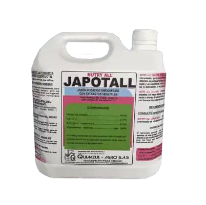Insecticida Natural Nutry All Japotall (Oleato de potasio, extractos vegetales)