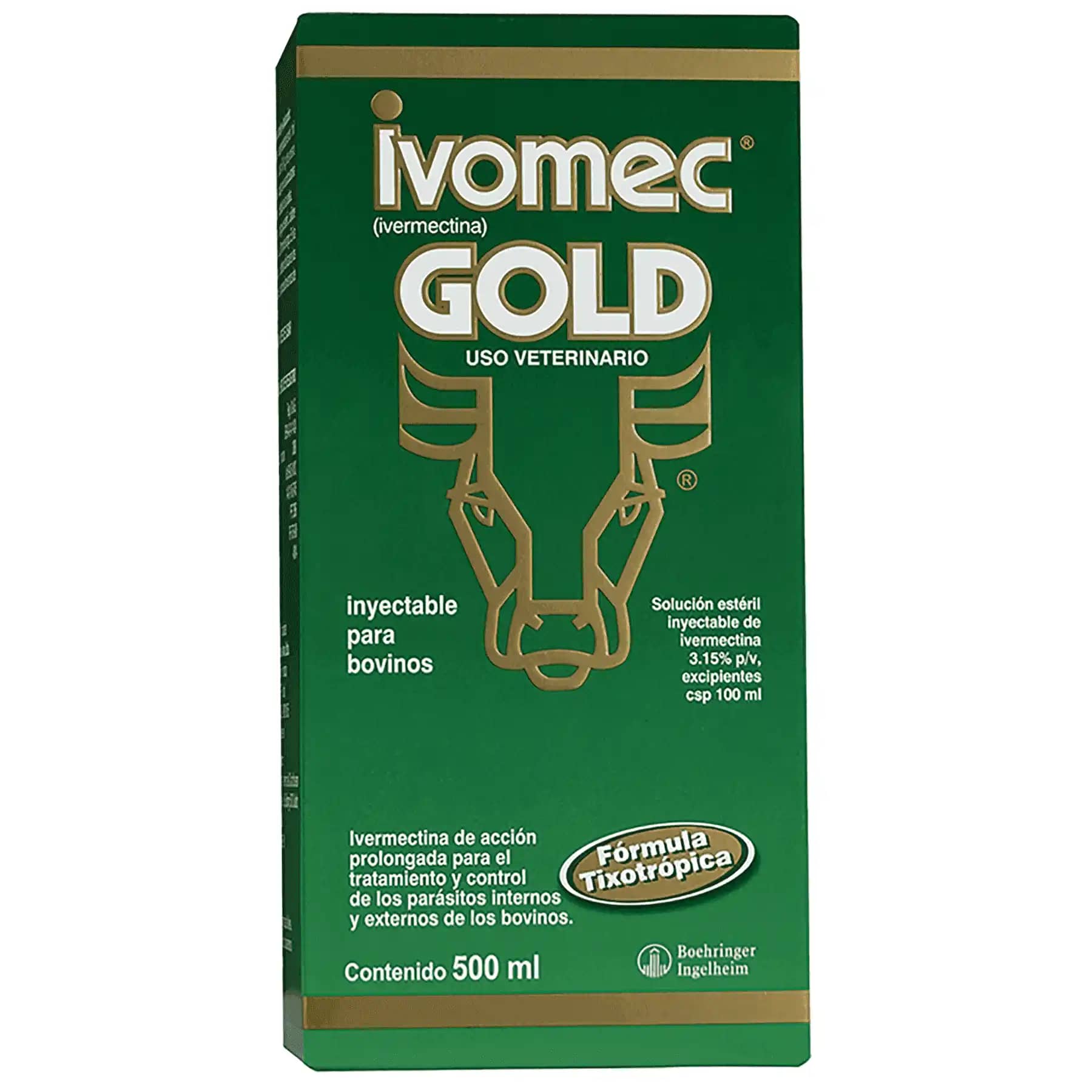 Ivomec Gold Antiparasitario x 500 ml