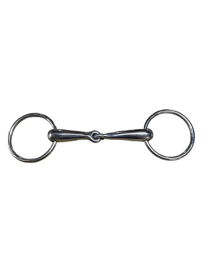 Filete coco en acero para caballo | Suavidad y control en doma básica