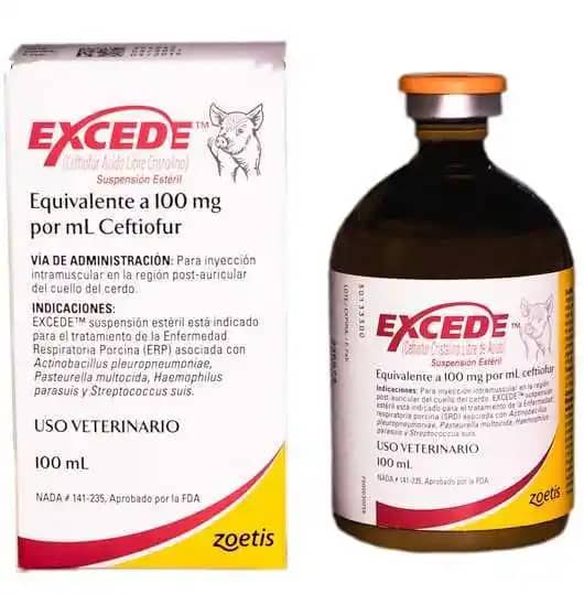 Antibiótico Excede® x 100ml - Zoetis