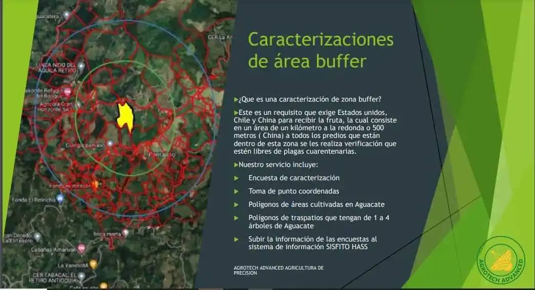 caracterizaciones zona buffer