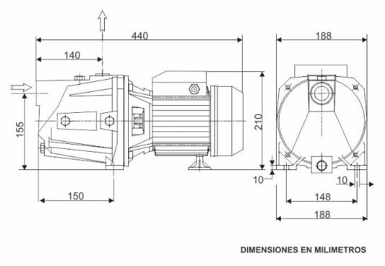 Electrobomba Jet 1×1 - Barnes