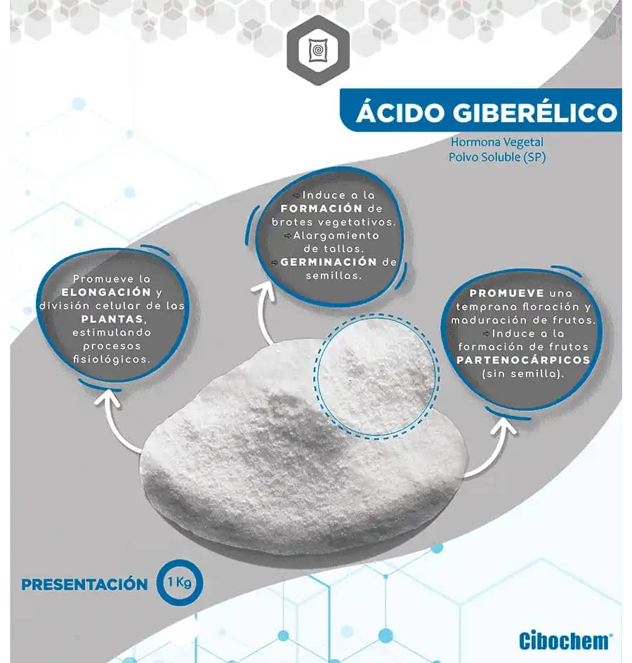 ÁCIDO GIBERÉLICO 90%