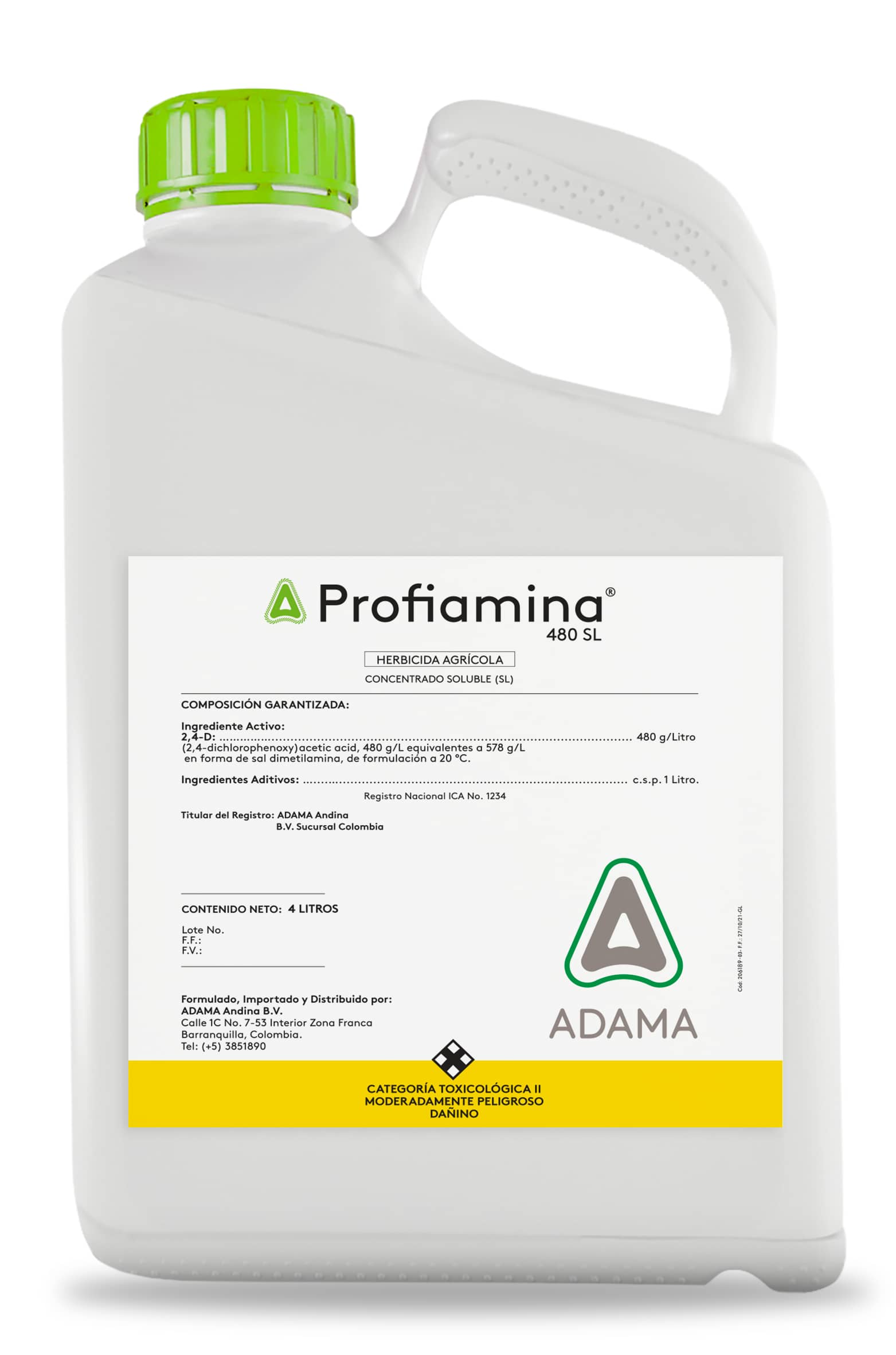 Herbicida Profiamina® 480 SL x 4 Lt - Adama