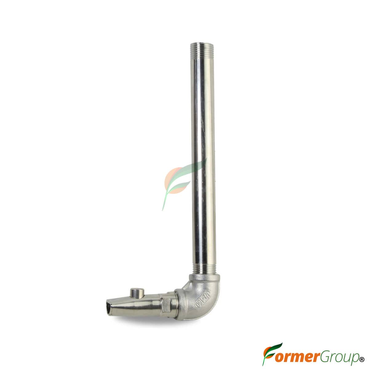 Kit Bebedero Lechones Botón 1/2 Codo 30cm Acero Inox