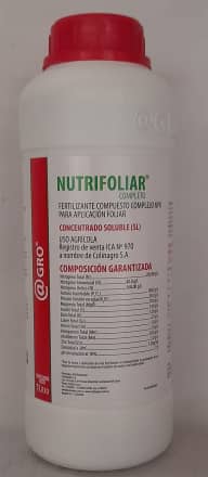 Fertilizante Nutrifoliar x 1 Lt - Adama