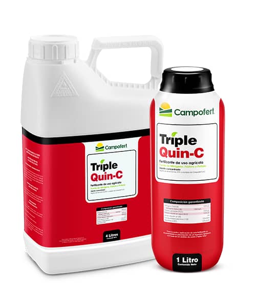 Triple QuinC x 1litro | Fertilizante líquido NPK balanceado