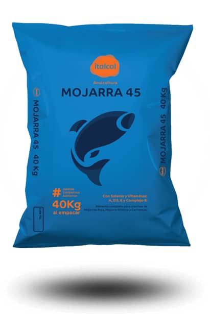 Alimento Mojarra 45 E x 40 Kg