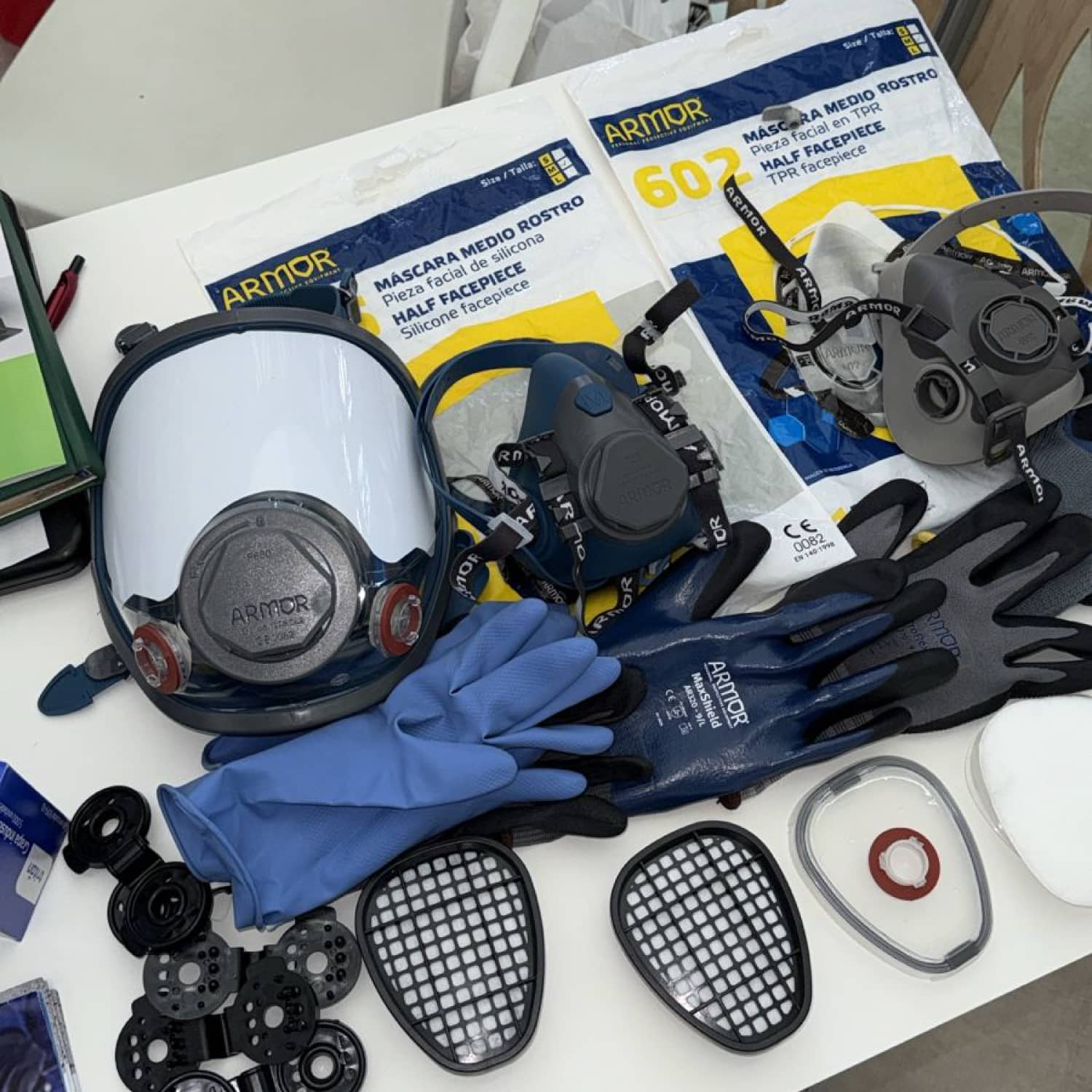 Máscara Full Face F680 ARMOR – Protección Total en Agro e Industria