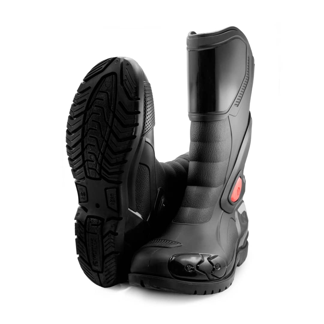 Bota VMR Negro Rojo Talla 37 - 43 | Para motociclistas