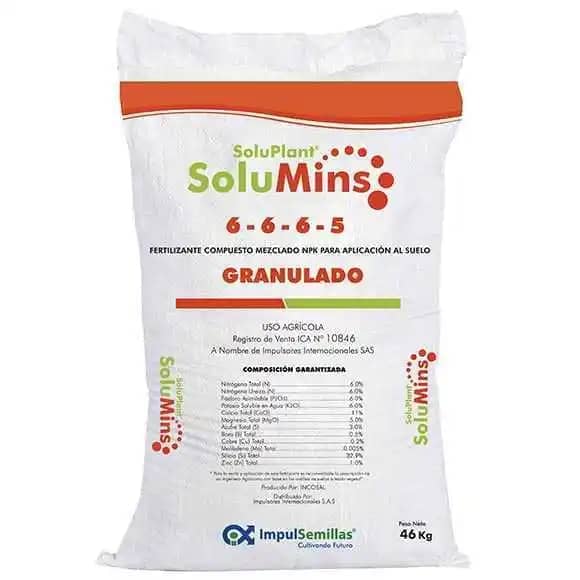 Fertilizante Soluplant Solumins x 1 Kg