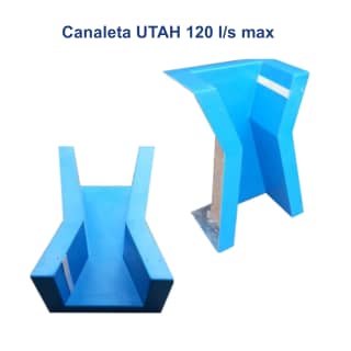 Canaleta UTAH 120  l/s max
