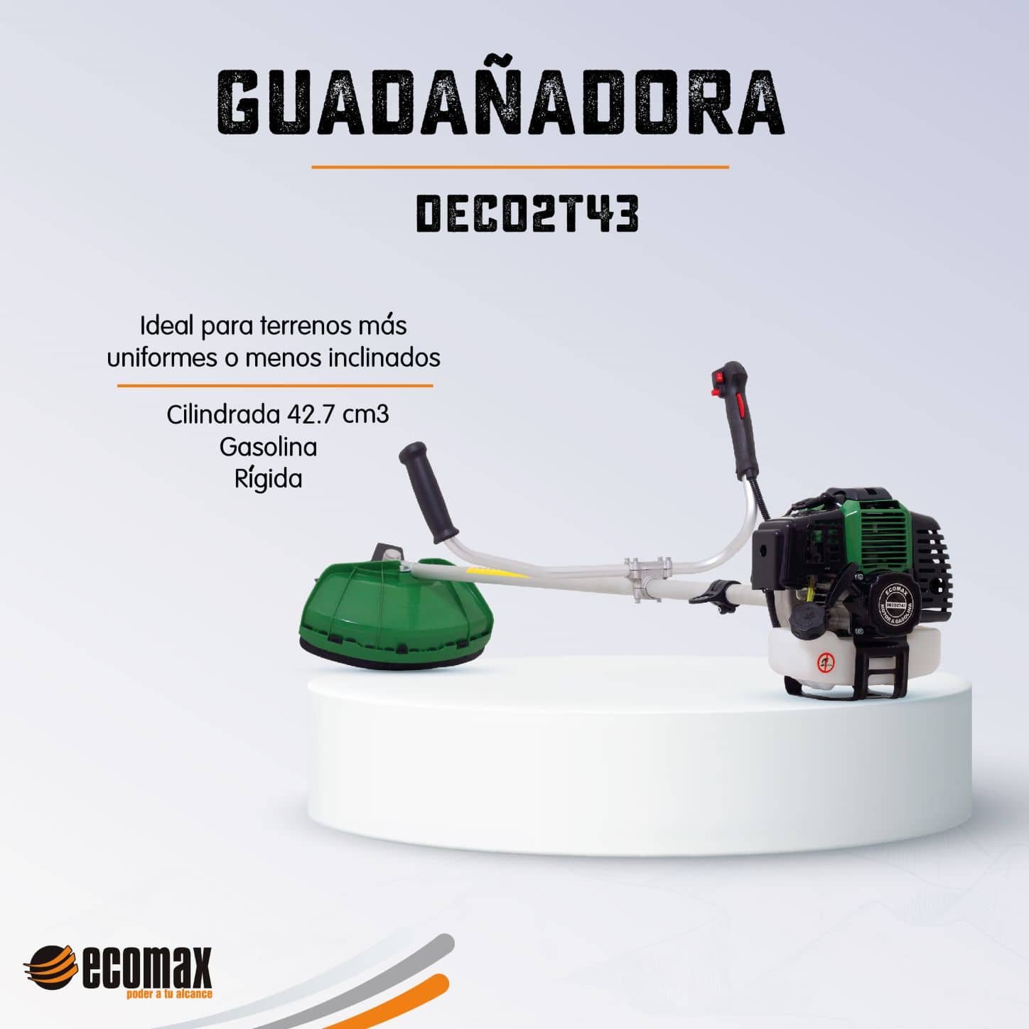 Guadañadora Ecomax 43 cc DECO2T43