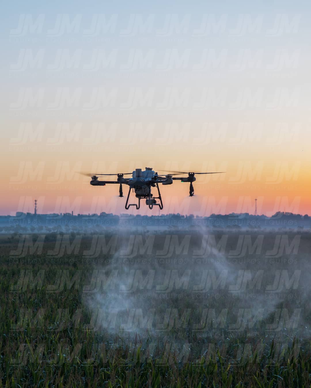 DJI AGRAS T25 Kit: 1 Dron + 3 Baterías + Cargador – Fumigación precisa