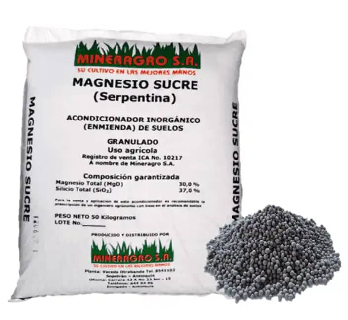 Acondicionador Magnesio Sucre 30 x 50 Kg