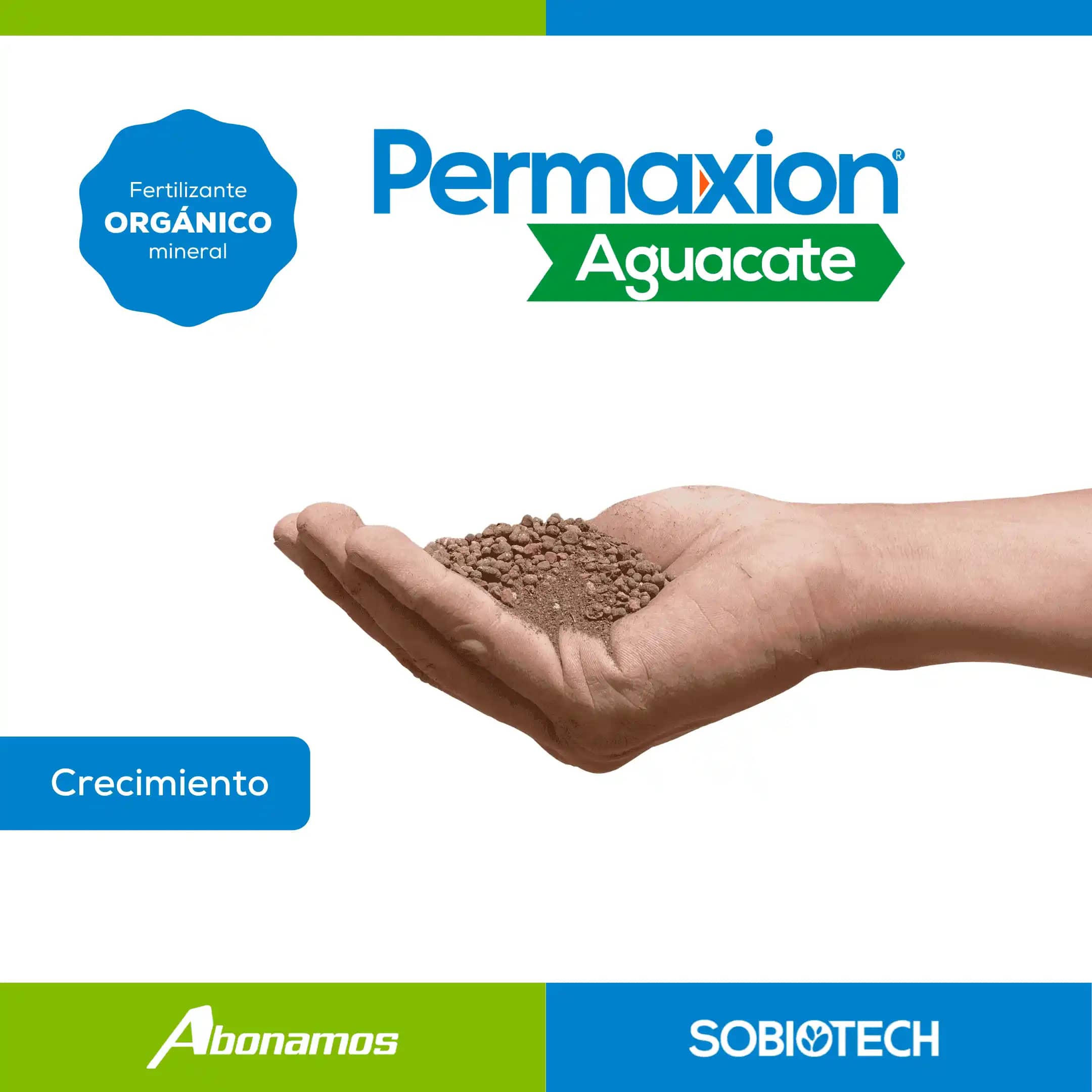 Fertilizante Permaxion Aguacate Crecimiento x 50 Kg