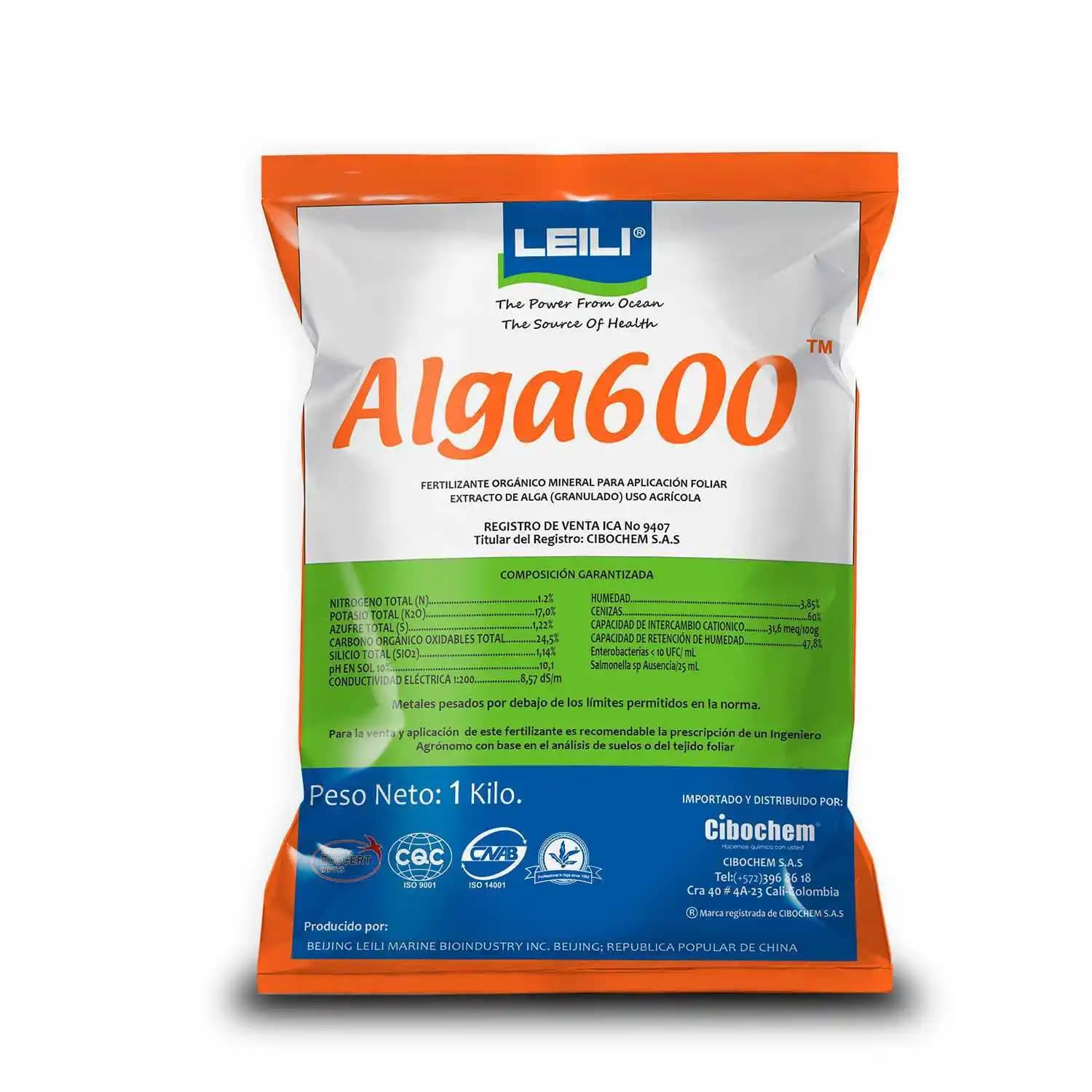 Bioestimulante Orgánico  Alga 600