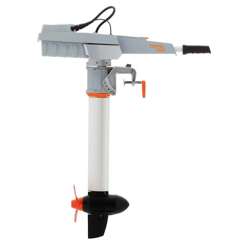 Travel 1103 CS: Motor fuera de borda eléctrico de 3 HP, eje corto de 15