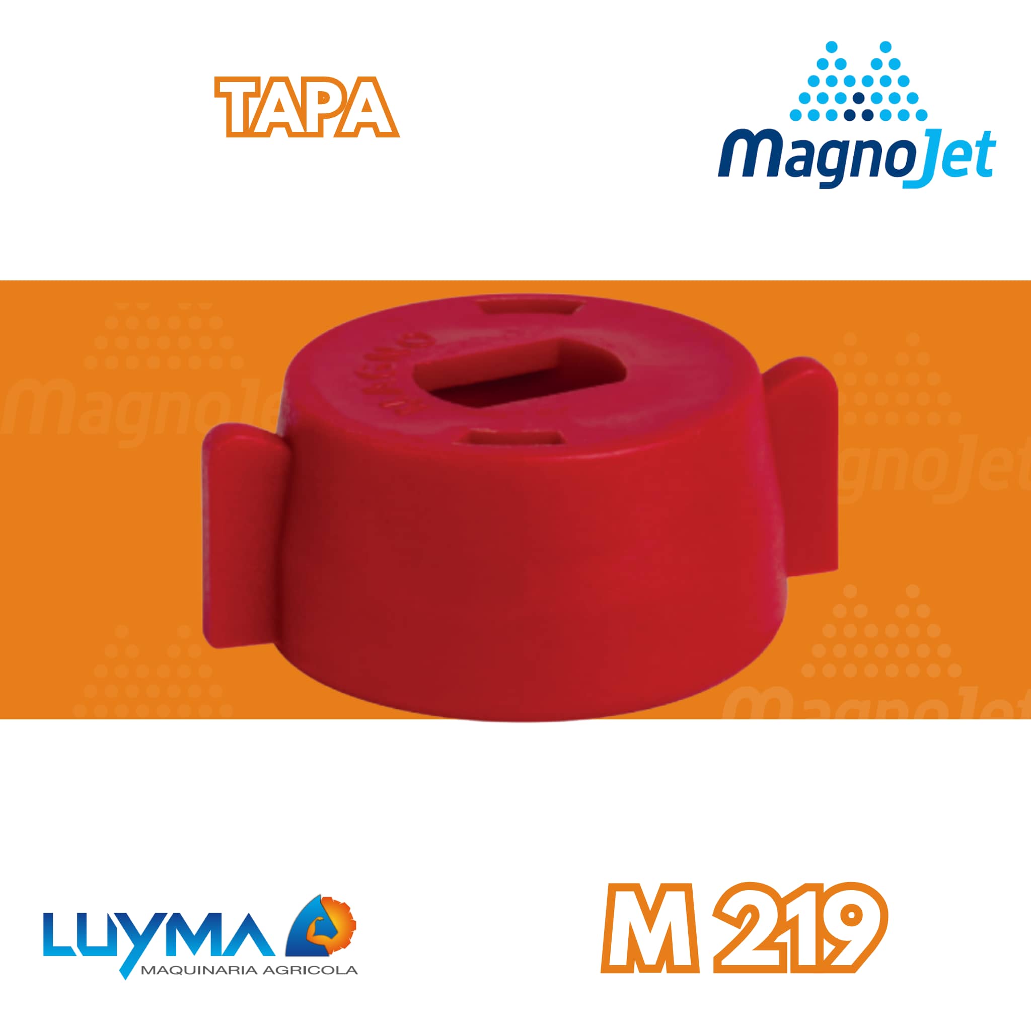 Tapa Magnojet JCT M219 | Portaboquillas Fumigadora