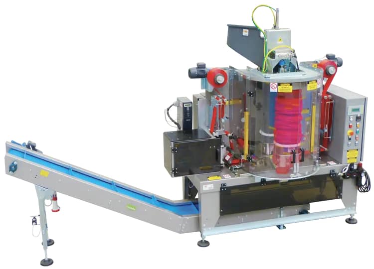 BRT-134 envasadora automática de malla tejida para frutas y hortalizas