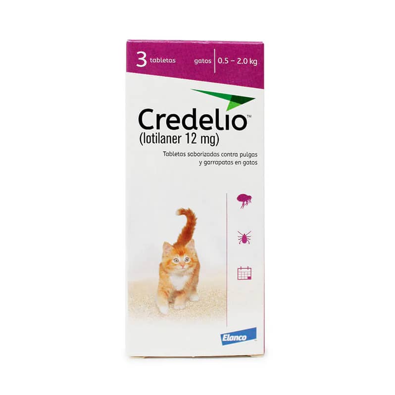 Credelio Gatos 12 mg Elanco x3 | Antipulgas y garrapatas