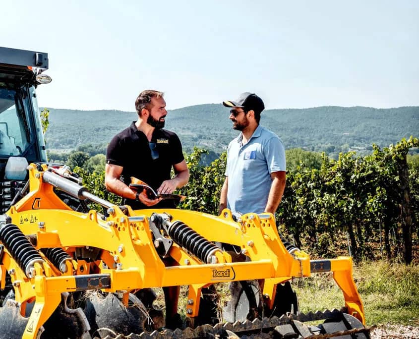Zanjadora Rotativa Italiana DONDI para drenaje e irrigación agrícola