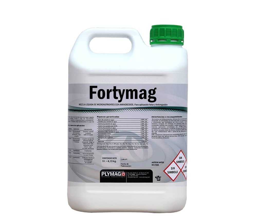 Bioestimulante Fortymag SL x 5 Lt - Plymag
