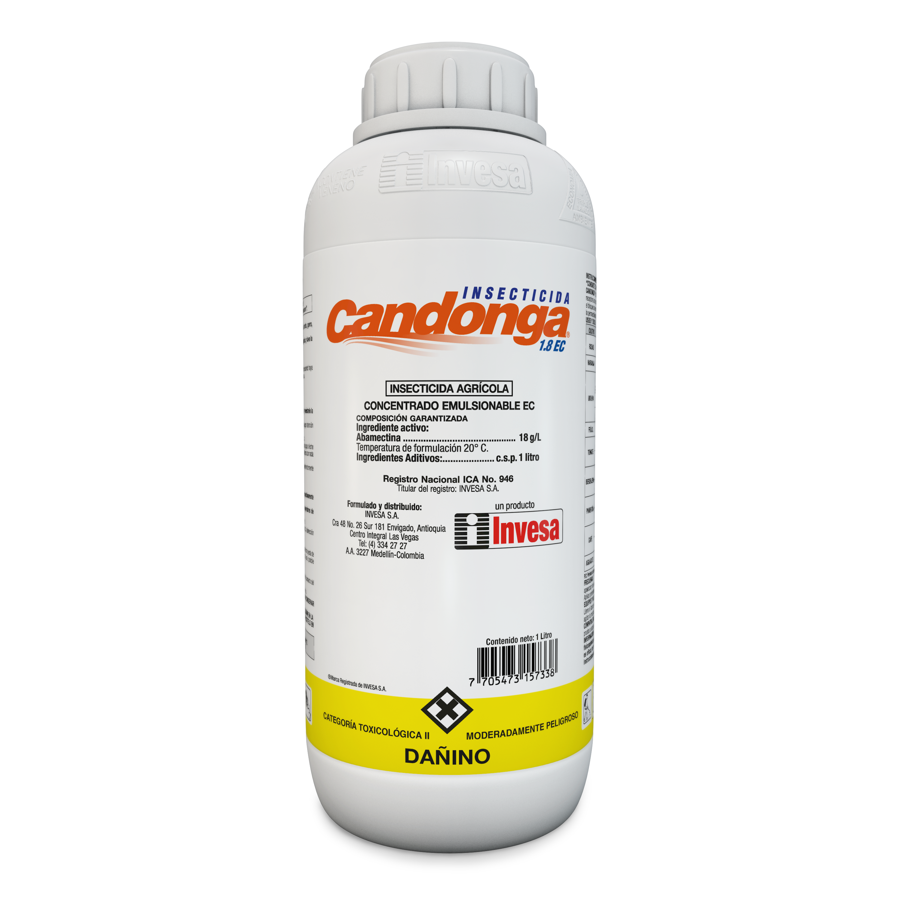 Insecticida Candonga 1.8 EC x 4L – Control de plagas