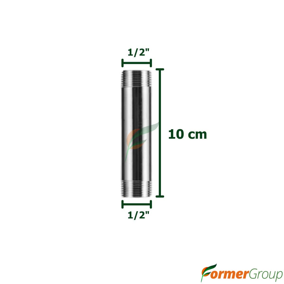 Conector Tubo Bebedero 10cm