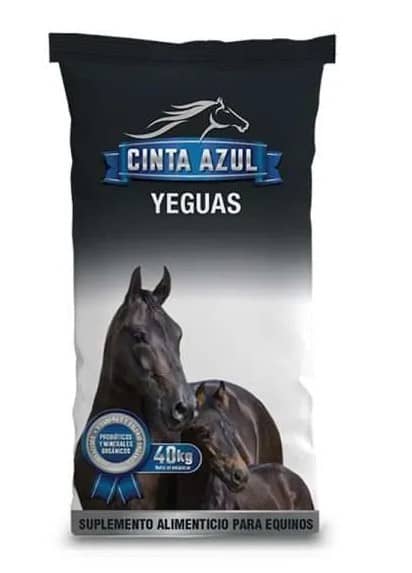 Suplemento alimenticio para Equinos x 40 kg - Cinta Azul Yeguas