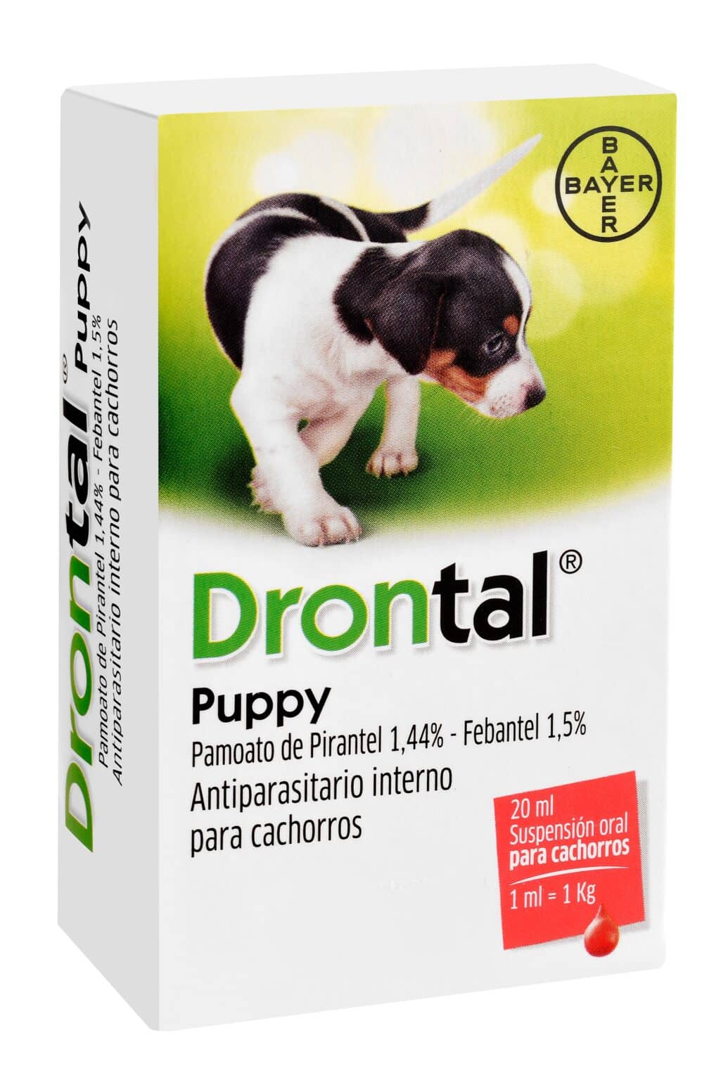 Drontal Puppy 20 ml Elanco | Antiparasitario interno para cachorros