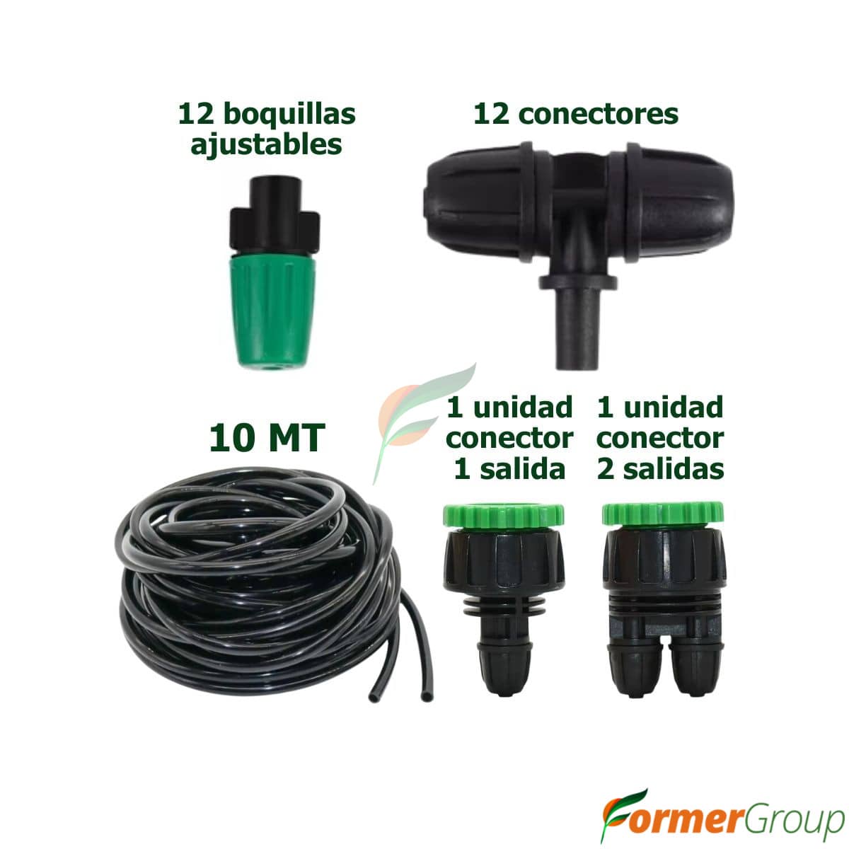 Kit de Riego por Nebulización 10 mts