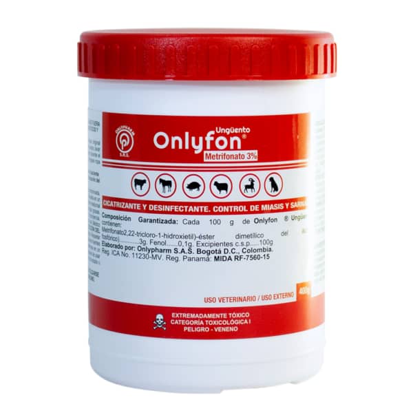 Onlyfon Ungüento 400 g – Cicatrizante veterinario
