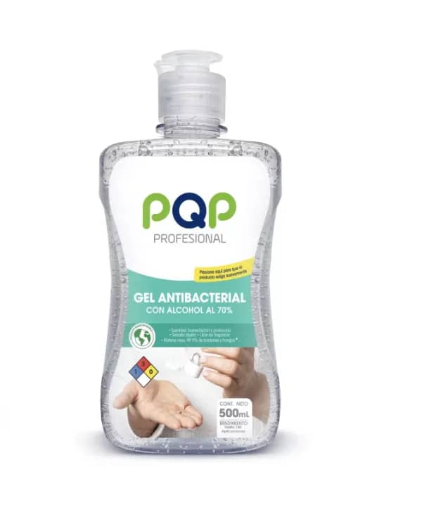 Gel Antibacterial PQP Pro 500ml | Protección Eficaz
