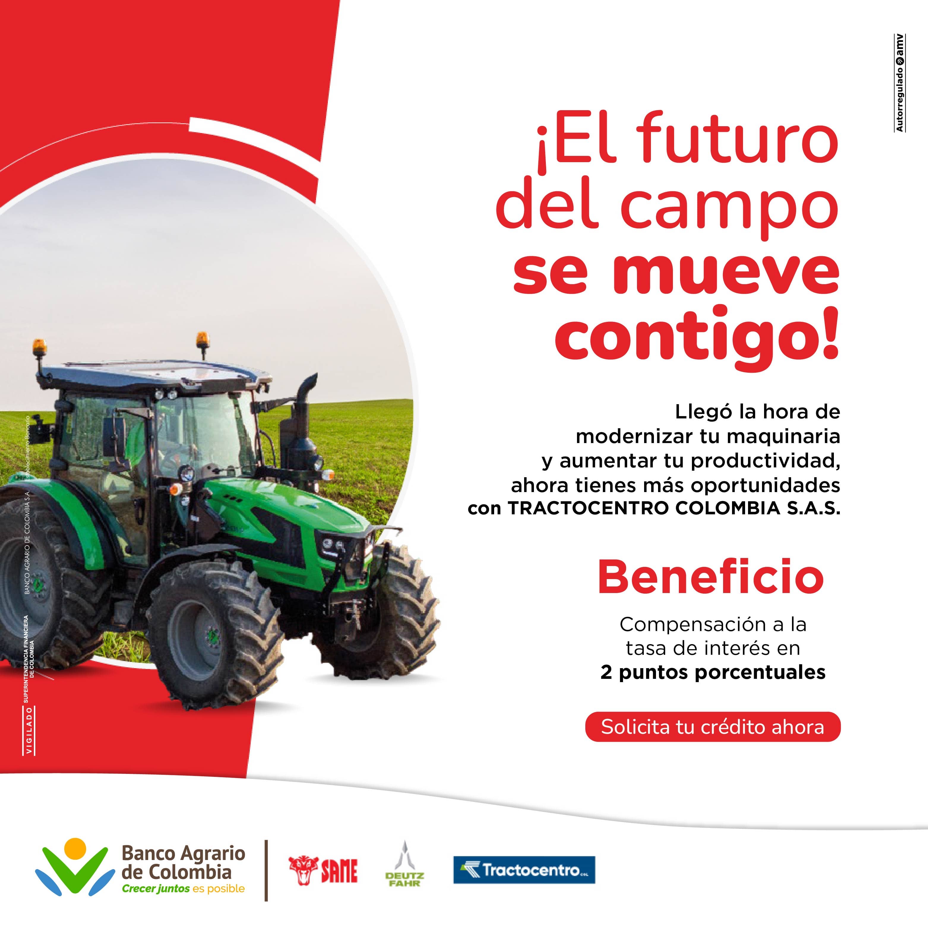 Convenio Maquinaria con TRACTOCENTRO