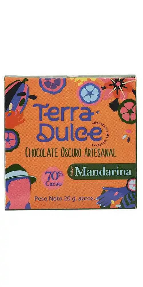Barra de Chocolate 70% cacao (mandarina)