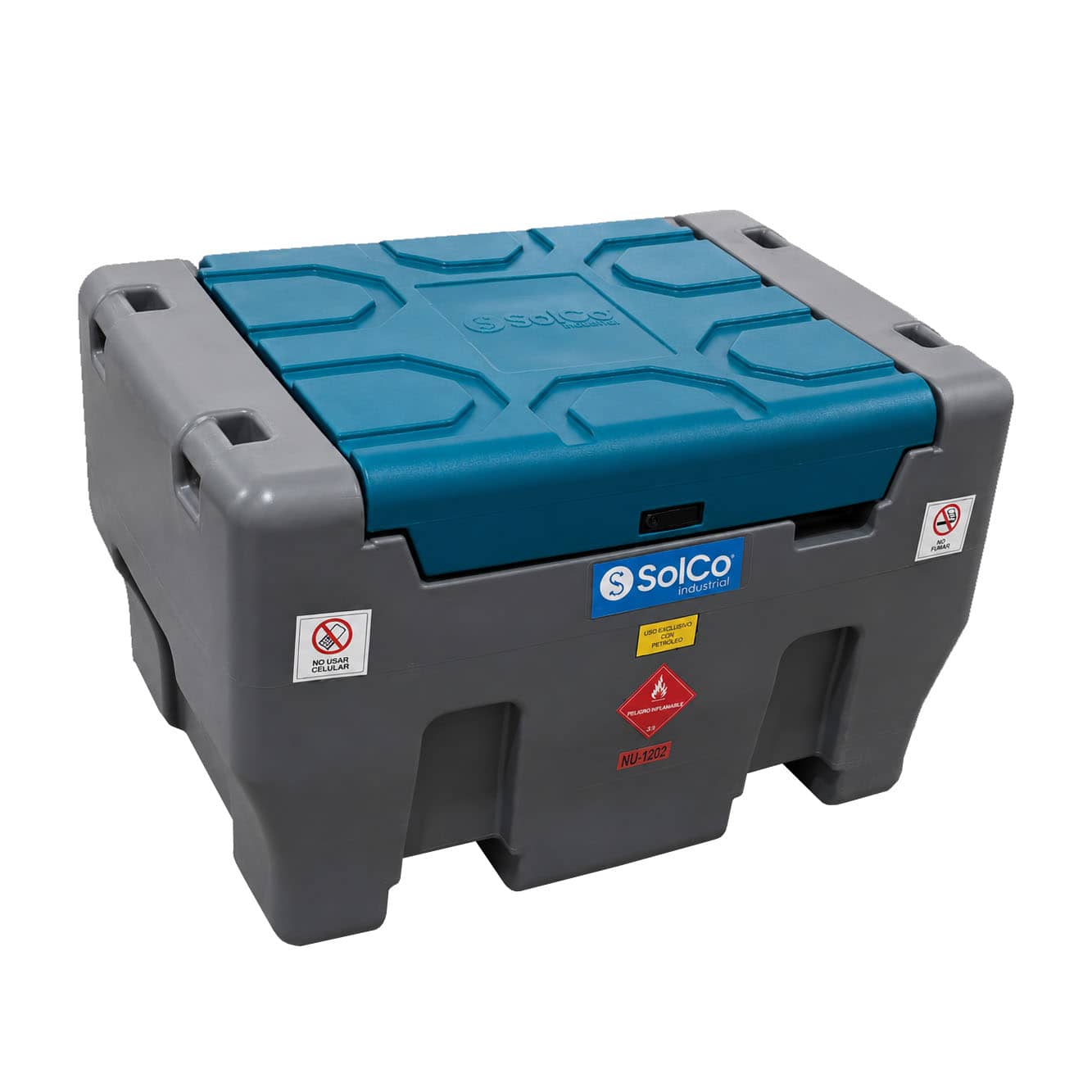 Tanque Móvil Solco - ACPM - 87 Galones - Carretel