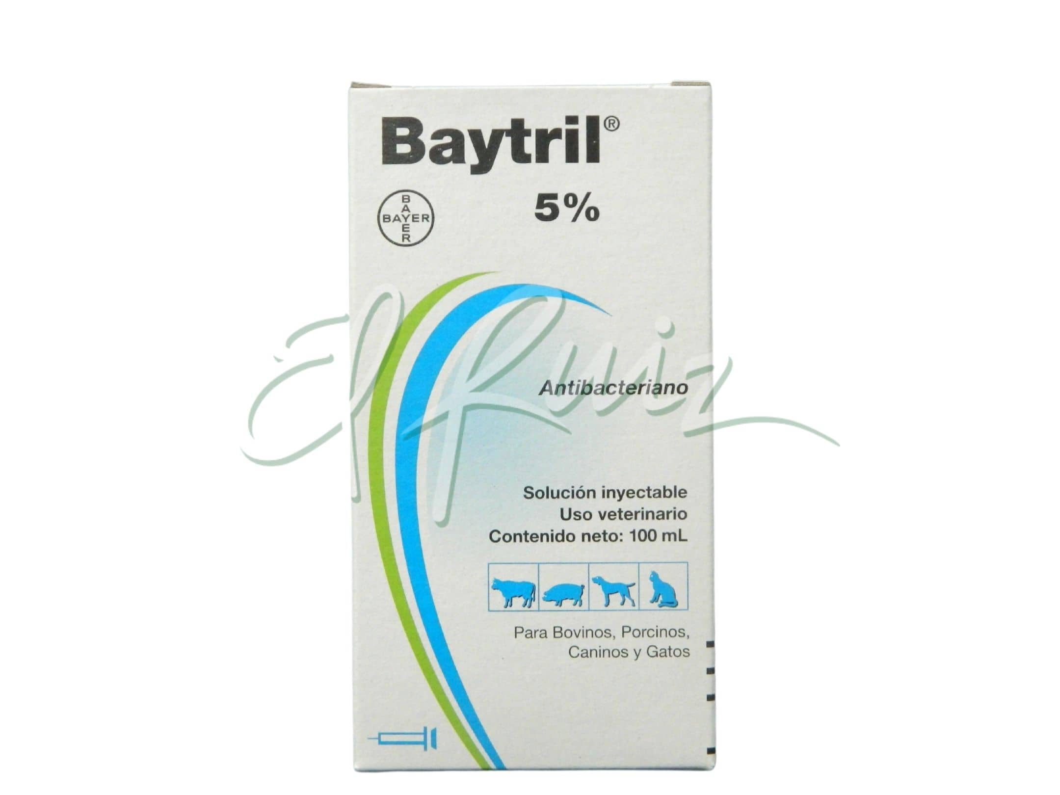 Antibiótico Baytril 5% x 100 Ml - Elanco